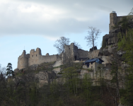 Berg Oybin mit Burg- und Klosterruine